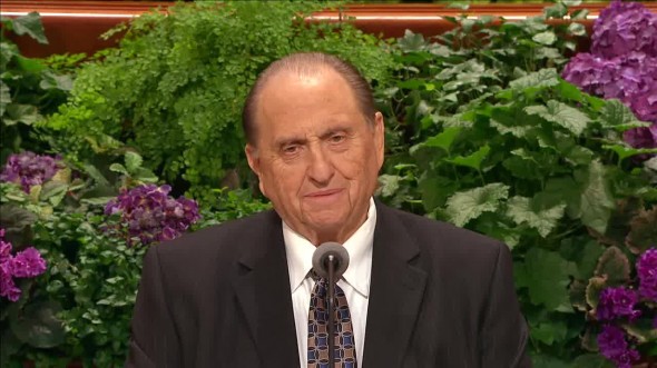 PRESIDENT MONSON…I WISH I COULD HAVE COME AND HELD YOU UP